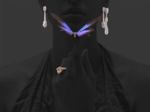 Butterflies Silhouette Fashion Photography Project