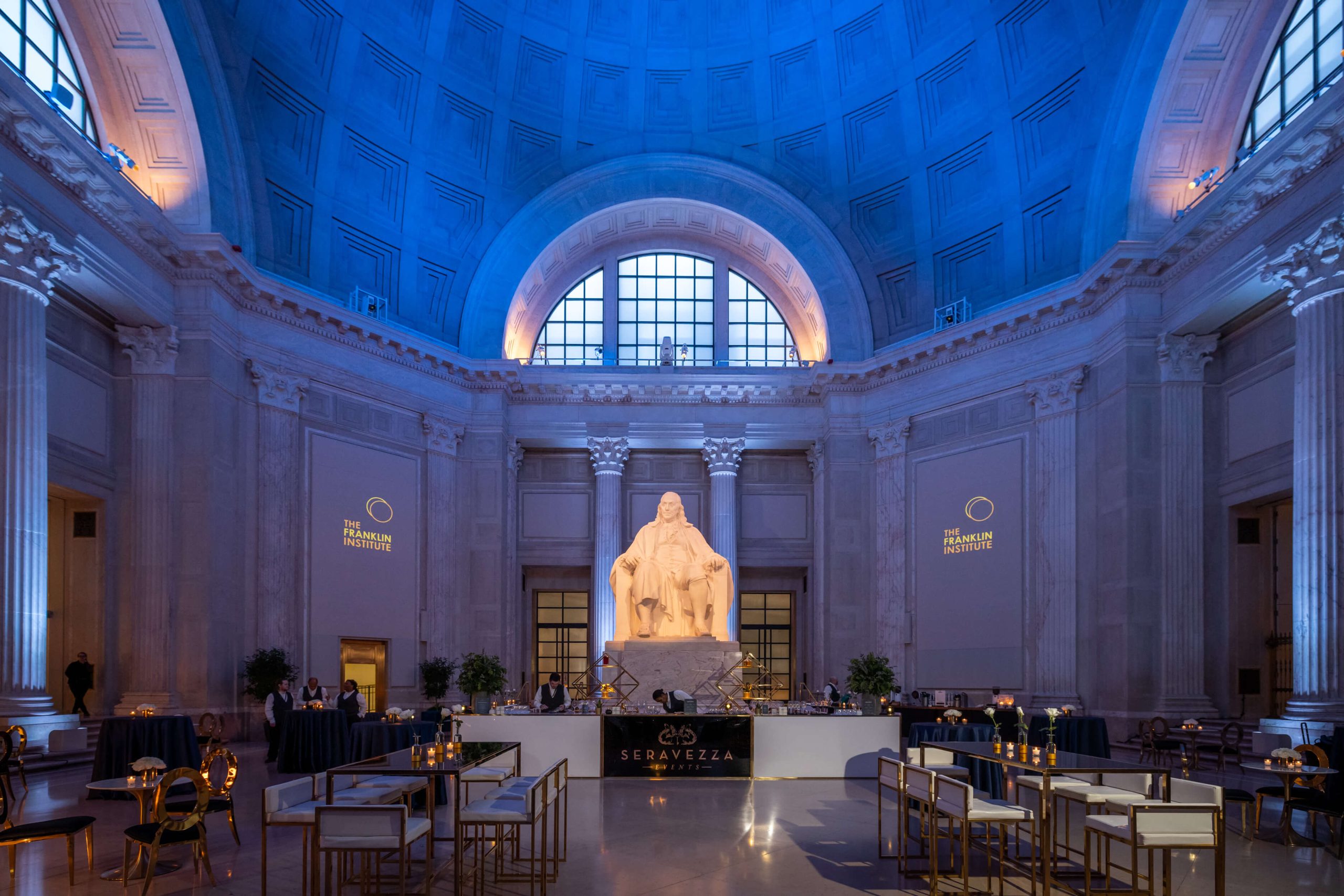 Corporate event at Franklin Institute in Philadelphia