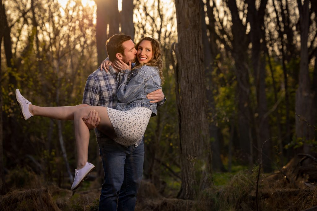 Spring Engagement Photography at Duportail House in Valley Forge