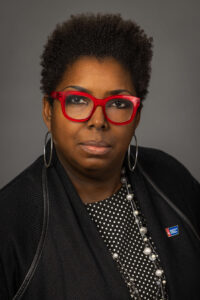 woman with serious emotion posing for headshot photo in philly